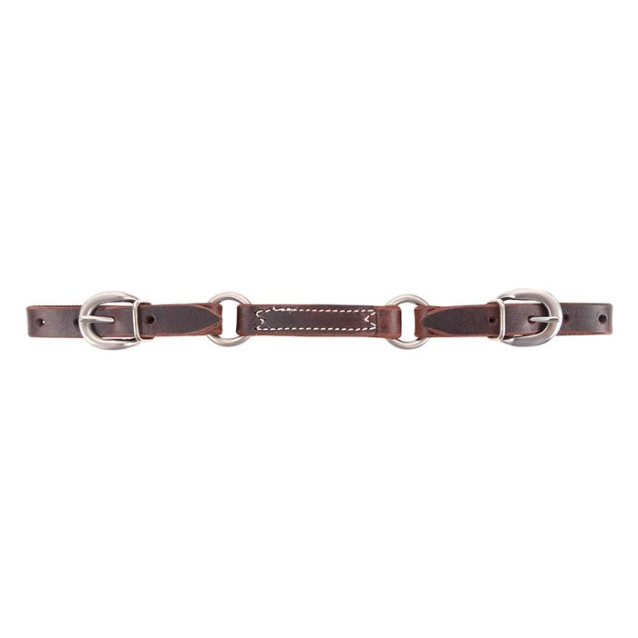 Martin Saddlery Jim Edwards Curb Strap Tack - Curbs Martin Saddlery Leather