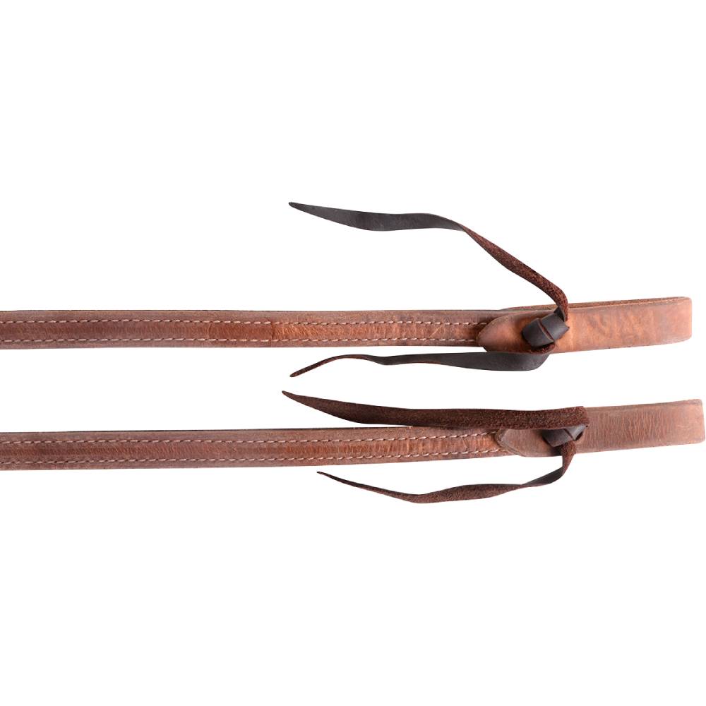Martin Saddlery Doubled & Stitched Harness/Latigo Split Rein Tack - Reins Martin Saddlery   