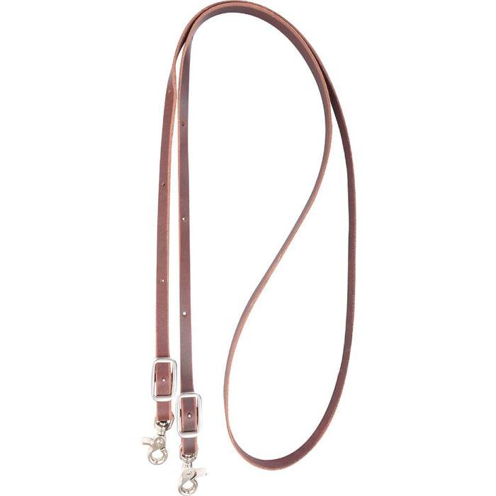 Martin Saddlery Latigo Roping Rein With Double Snaps Tack - Reins Martin Saddlery 1/2"