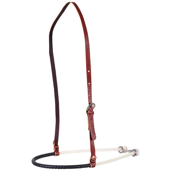 Martin Saddlery Single Rope Noseband With Shrink Tube Cover Tack - Nosebands & Tie Downs Martin Saddlery Black