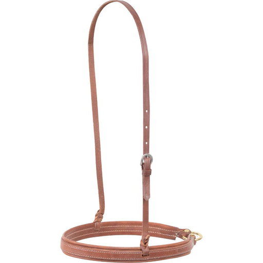 Martin Saddlery Harness Leather Noseband Tack - Nosebands & Tie Downs Martin Saddlery Natural