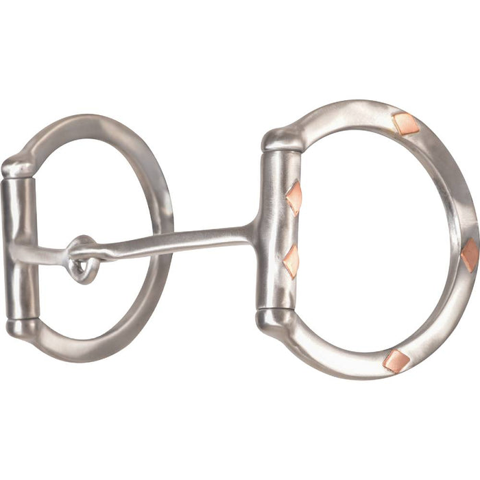 Sherry Cervi Diamond Dee Ring Square Snaffle Bit Tack - Bits Classic Equine
