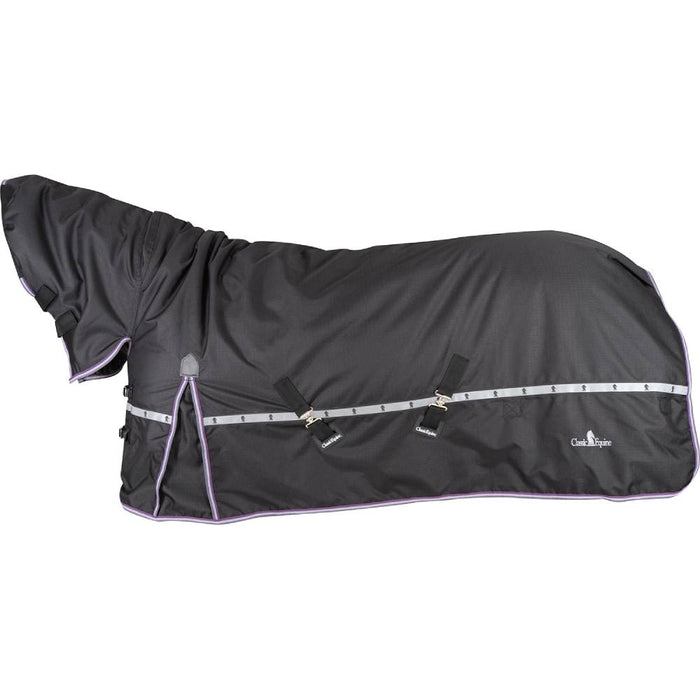 Classic Equine 10K Cross Trainer Hooded Winter Blanket Equine - Blankets & Sheets Classic Equine Black XS