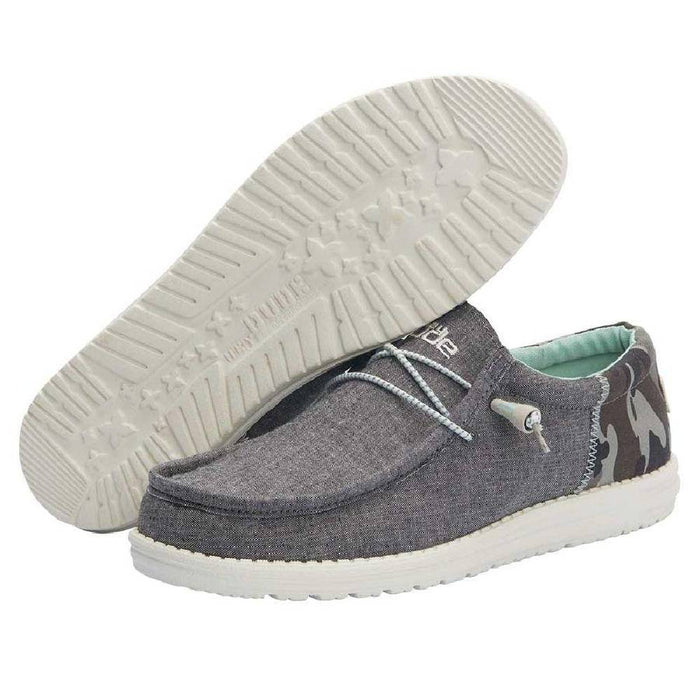 Hey Dude Wally Funk - Camo Brown MEN - Footwear - Casual Shoes Hey Dude