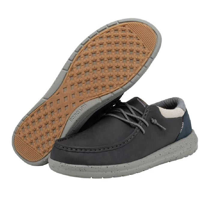 Hey Dude Paul - Grey - FINAL SALE - Size 8 MEN - Footwear - Casual Shoes Hey Dude