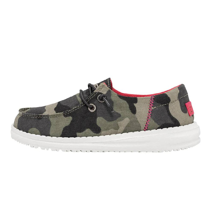 Hey Dude Youth Wendy Funk - Camo KIDS - Footwear - Casual Shoes Hey Dude