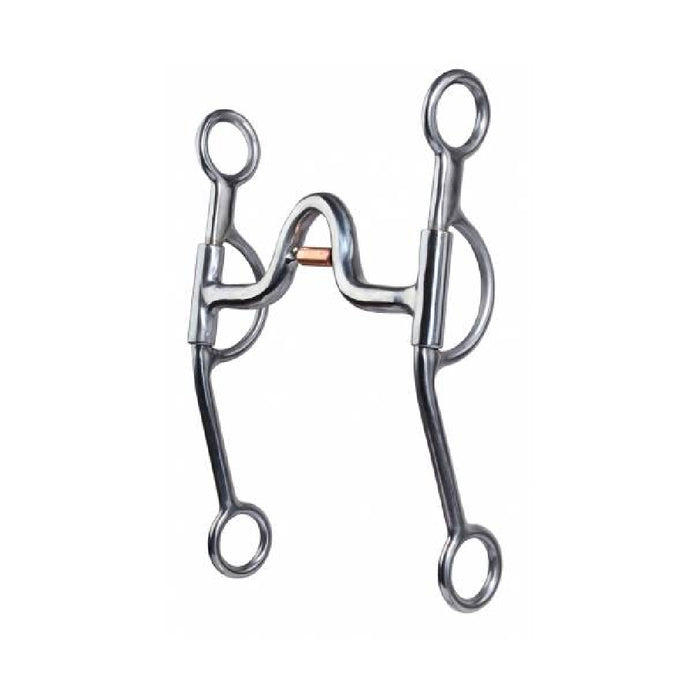 Professional's Choice Loomis Collection Tack - Bits Professional's Choice Medium Port with Roller (2")