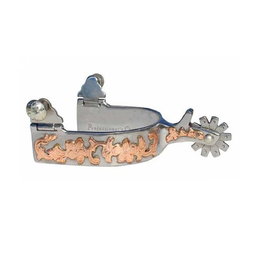 Professional's Choice 1" Copper Mounted Spur Tack - Spurs Professional's Choice