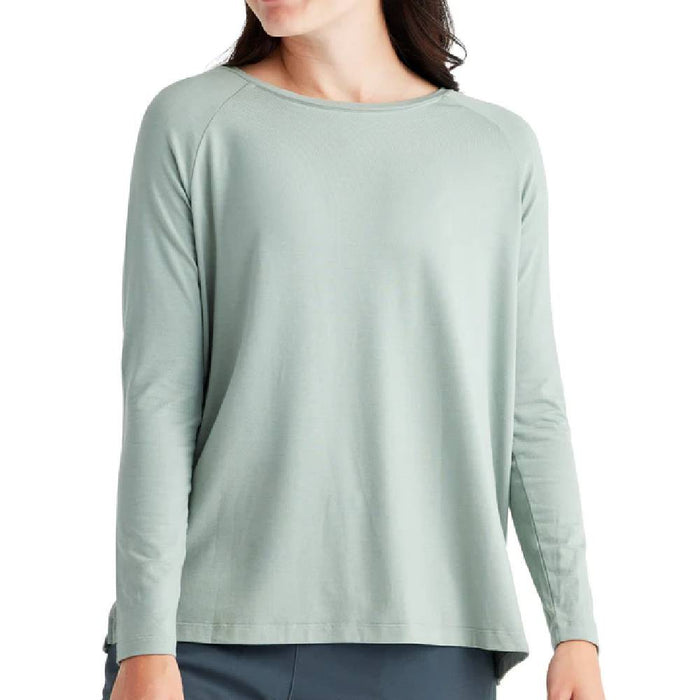 Free Fly Women's Bamboo Everyday Flex Shirt - Dark Sage WOMEN - Clothing - Tops - Long Sleeved Free Fly Apparel