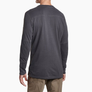 KÜHL Bravado Men's Long Sleeve Shirt - Carbon MEN - Clothing - T-Shirts & Tanks Kühl   