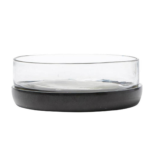 Black Marble Bowl HOME & GIFTS - Tabletop + Kitchen - Serveware & Utensils Santa Barbara Design Studio