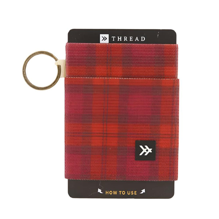 Thread Wallets Elastic Wallet - Rosewood ACCESSORIES - Additional Accessories - Key Chains & Small Accessories Thread Wallets