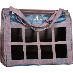 Classic Equine Top Load Hay Bags Barn Supplies - Hay Bags & Nets Classic Equine Ocean/Grey  