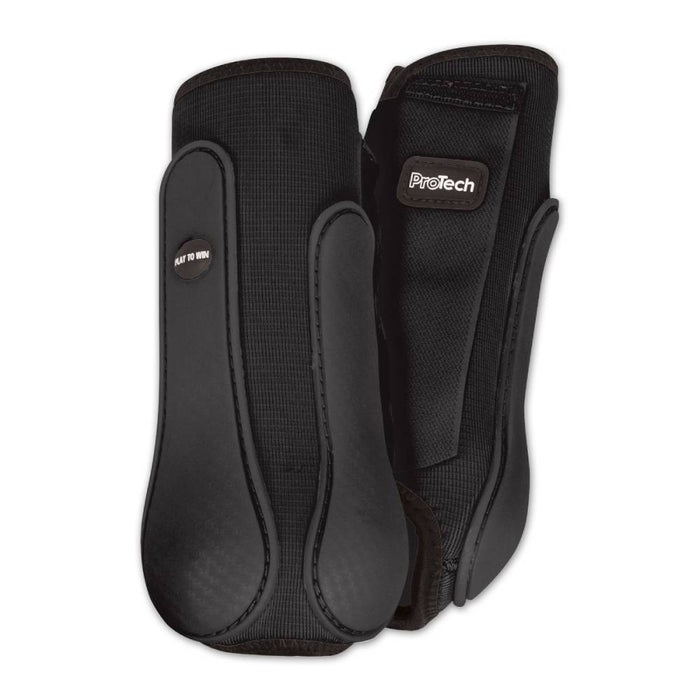 Classic Equine ProTech Splint Boots - Front Tack - Leg Protection Classic Equine Black S