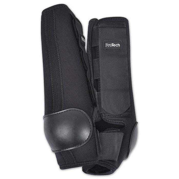 Classic Equine ProTech Splint Boots - Hind Tack - Leg Protection Classic Equine Small Black
