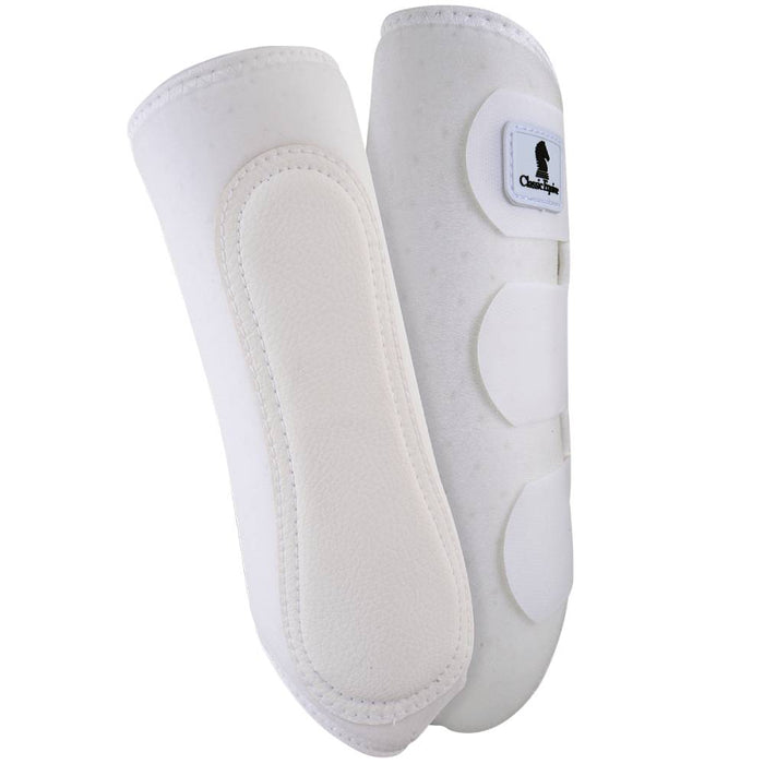 Classic Equine EZ Wrap Lite Splint Boot Tack - Leg Protection Classic Equine White Front