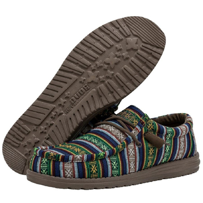 Hey Dude Wally Serape - Blue Canyon - FINAL SALE - Size 13 MEN - Footwear - Casual Shoes Hey Dude