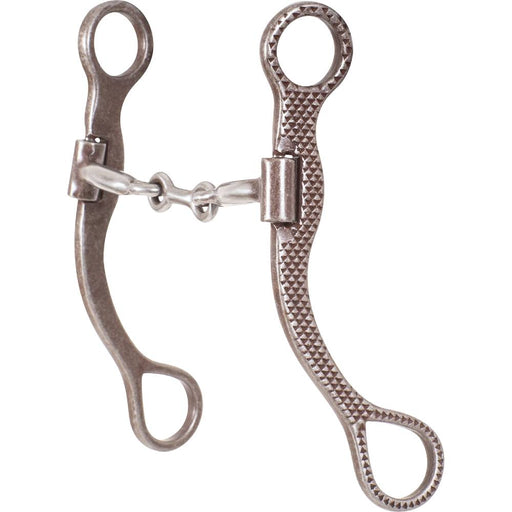 Classic Equine BitLogic 7-1/2" Shank Rasp Dogbone Bit Tack - Bits Classic Equine