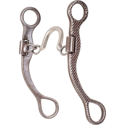 Classic Equine BitLogic 7-1/2" Rasp Design Ported Chain Bit Tack - Bits Classic Equine