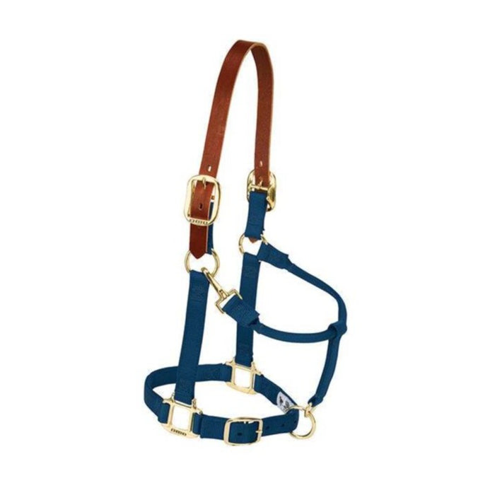 Weaver Original Breakaway Adjustable Halter Tack - Halters & Leads Weaver Pony/Weanling Navy