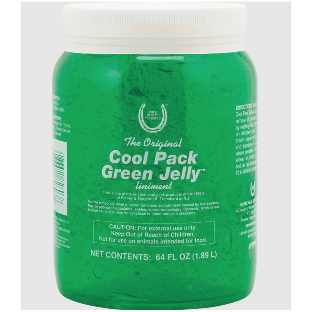 Cool Pack Green Jelly First Aid & Medical - Liniments & Poultices Horse Health Products   