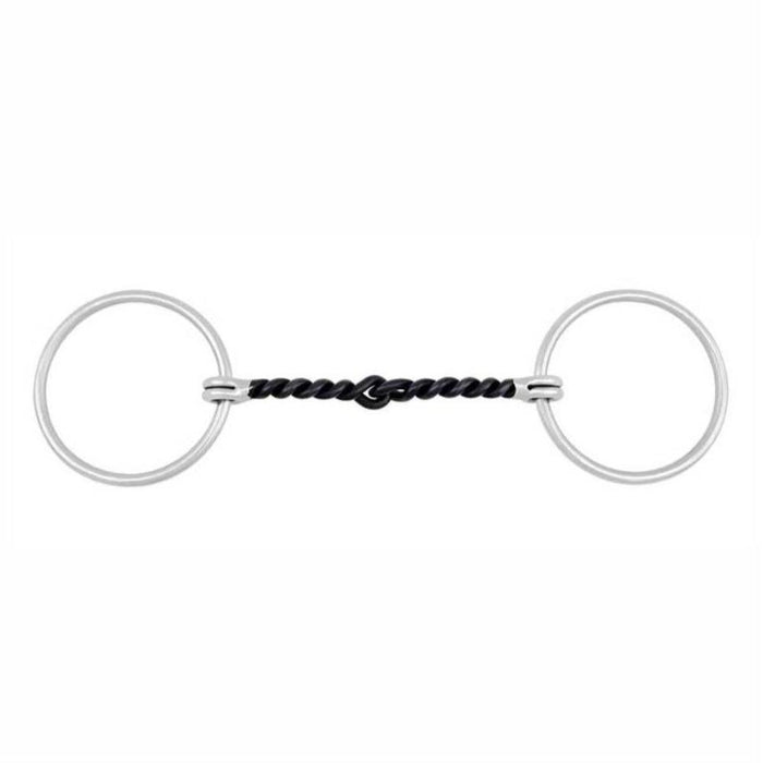 Twisted Snaffle Loose Ring Bit Tack - Bits Metalab