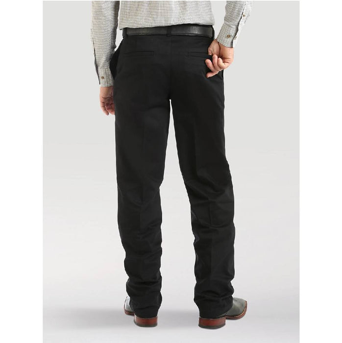 Wrangler Riata Flat Front Black Pant MEN - Clothing - Pants Wrangler