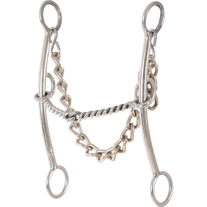 Classic Equine Goostree Short Shank Twisted Wire Pickup Bit Tack - Bits Classic Equine