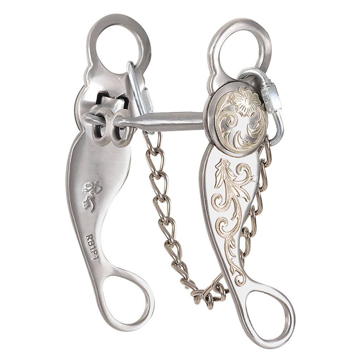 Classic Equine Roper Collection Dogbone Bit with Swivel Cheeks Tack - Bits Classic Equine