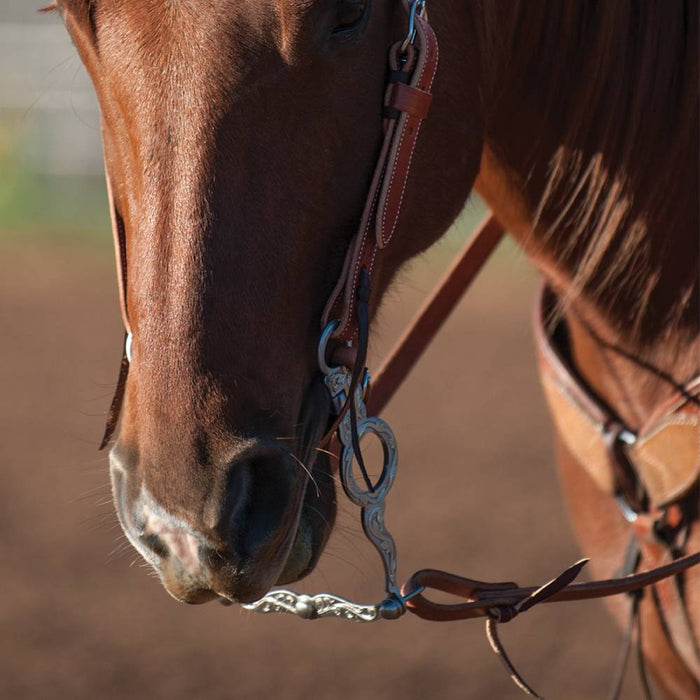 Classic Equine Cowhorse Collection Port And Roller Bit Tack - Bits Classic Equine