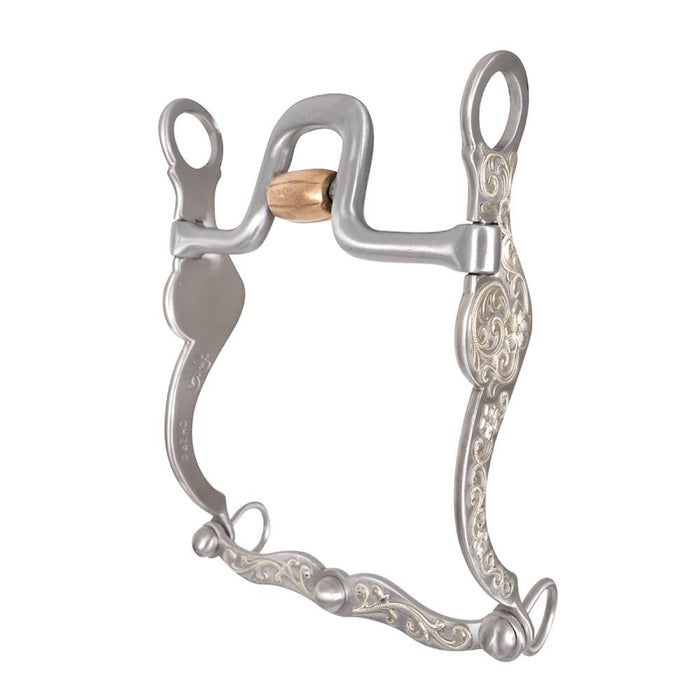 Classic Equine Cowhorse Collection 2" Flat Port Roller Tack - Bits Classic Equine