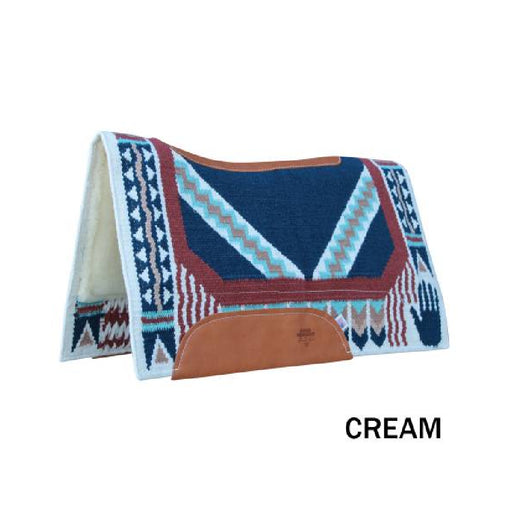 Professional's Choice Comfort-Fit SMX Air Ride Pad: Hand To Horse Tack - Saddle Pads Professional's Choice 30"x34" Cream