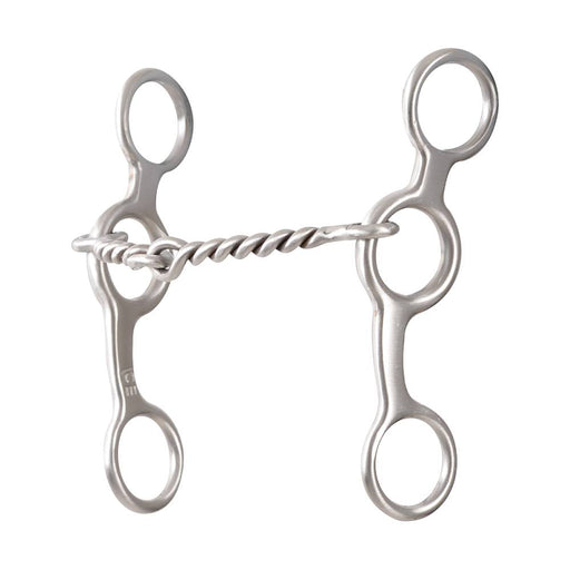 Classic Equine BitLogic 5-1/2" Twisted Wire Ring Gag Bit Tack - Bits Classic Equine
