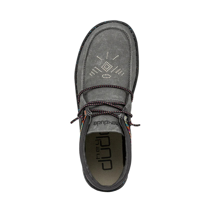 Hey Dude Women's Iris Festival Aztec Band - Grey - FINAL SALE WOMEN - Footwear - Casuals Hey Dude