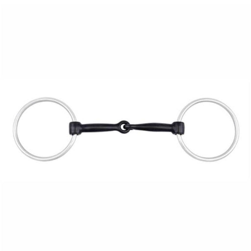 Metalab Loose Ring Smooth Snaffle Bit Tack - Bits Metalab