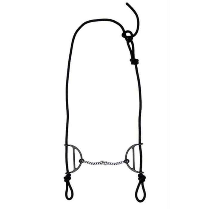 Metalab Twisted Wire Sliding Headstall Gag Bit Tack - Bits Metalab