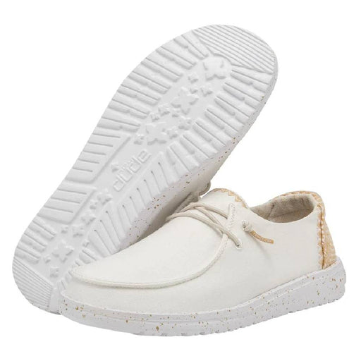 Hey Dude Wendy - Chambray White Sand WOMEN - Footwear - Casuals Hey Dude