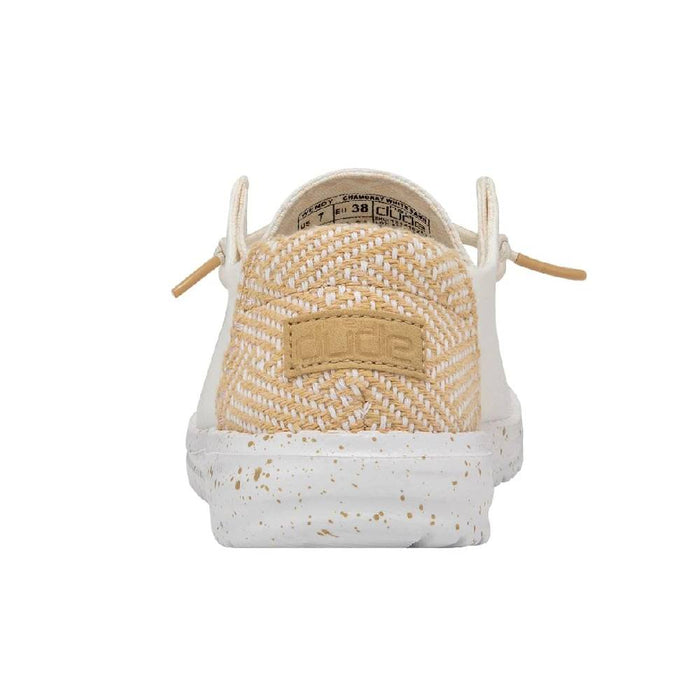 Hey Dude Wendy - Chambray White Sand WOMEN - Footwear - Casuals Hey Dude