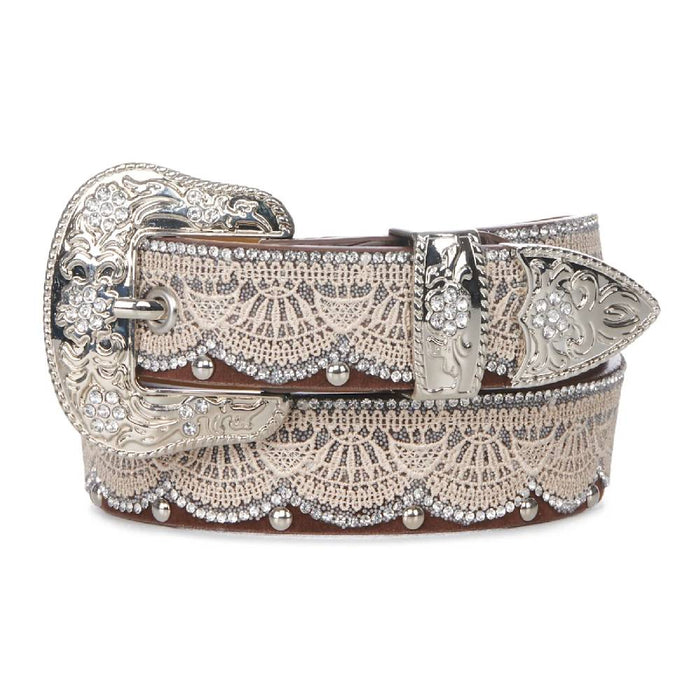 Angel Ranch Girl's Lace Rhinestone Belt KIDS - Accessories - Belts M&F Western Products