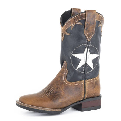 Roper Youth Monterey Star Square Toe Boot KIDS - Footwear - Boots Roper Apparel & Footwear