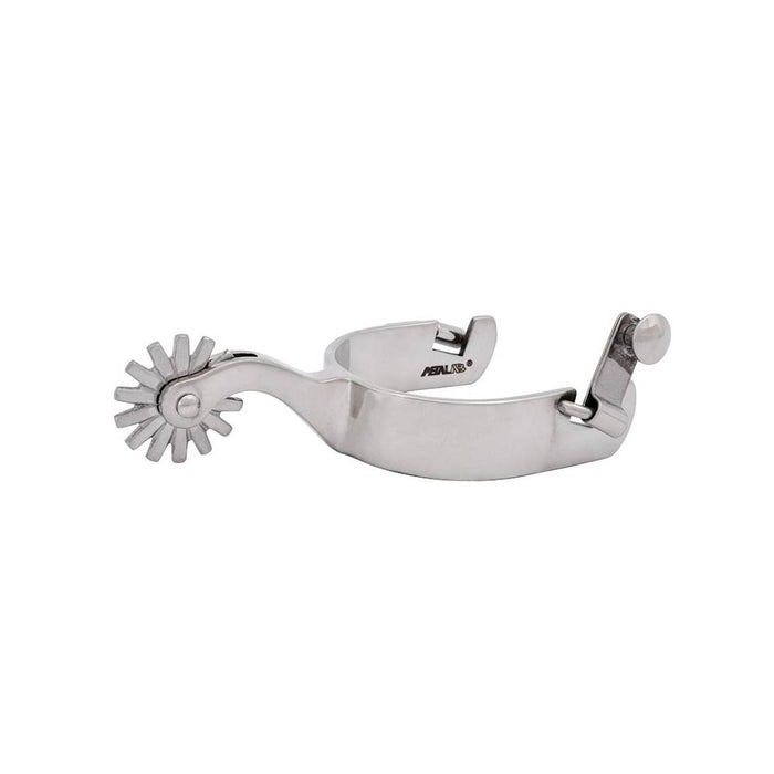 Metalab Mens Plain Stainless Steel Spurs Tack - Spurs Metalab