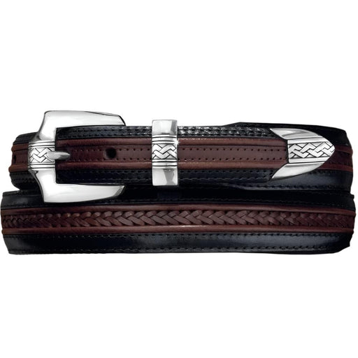 Brighton Pinion Hills Belt MEN - Accessories - Belts & Suspenders Leegin Creative Leather/Brighton BLK/BRN 30