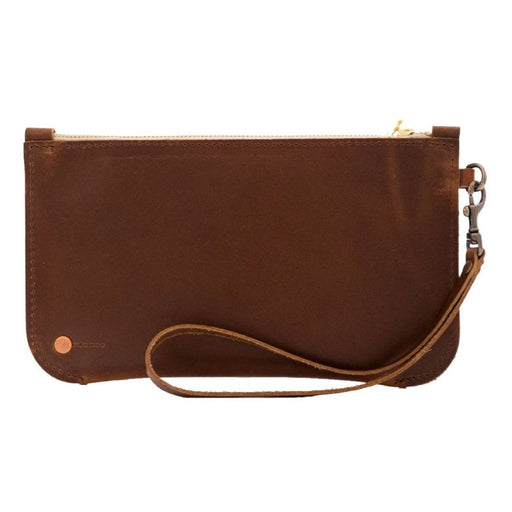 Rustico Brooklyn Leather Clutch WOMEN - Accessories - Handbags - Clutches & Pouches RUSTICO SADDLE