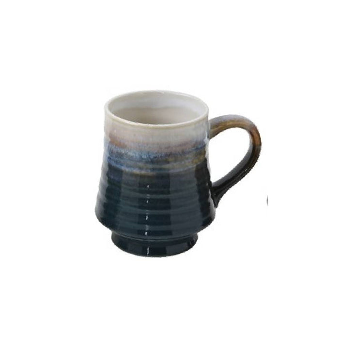 Stoneware Mug-16oz HOME & GIFTS - Tabletop + Kitchen - Drinkware + Glassware Creative Co-Op Blue