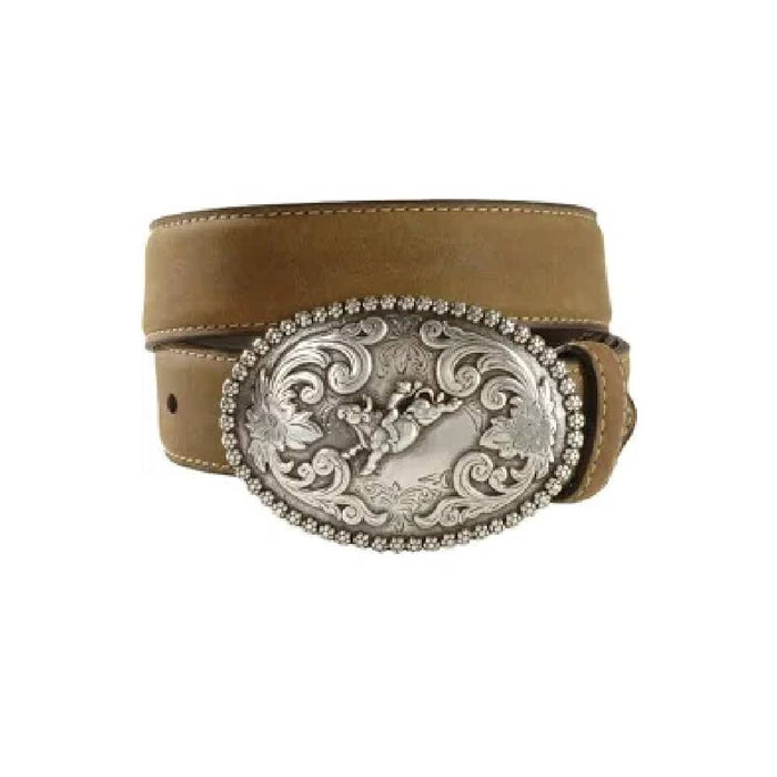 Boy's Nocona Distressed Belt Bull Rider KIDS - Accessories - Belts M&F Western Products