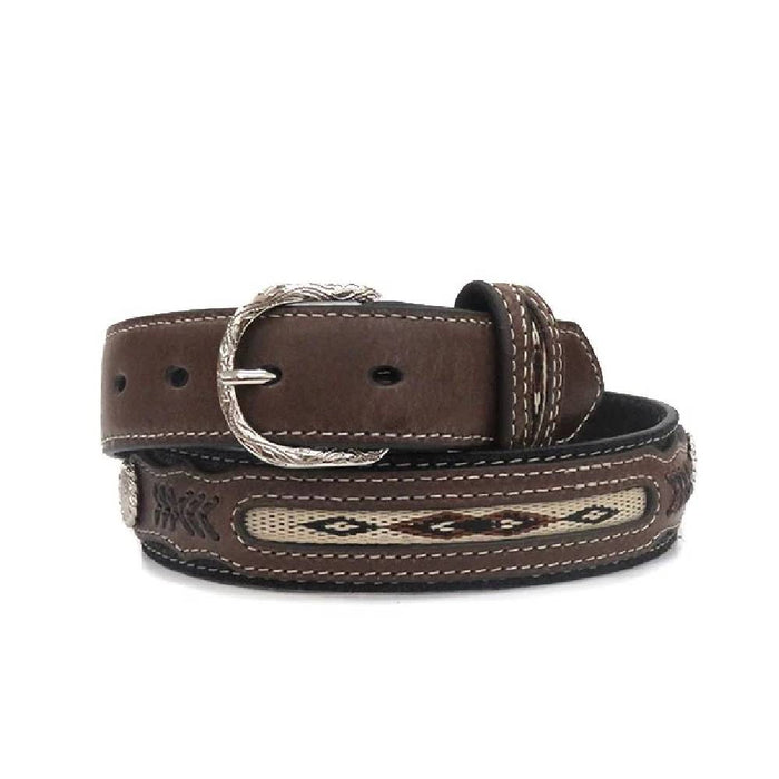 Nocona Kid's Two Tone Concho Belt KIDS - Accessories - Belts M&F Western Products