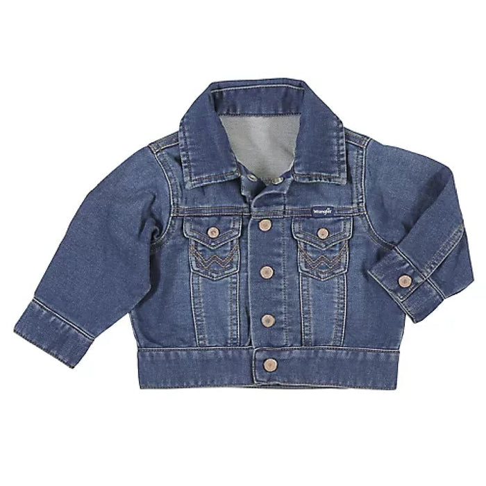 Wrangler Baby Denim Jacket KIDS - Baby - Unisex Baby Clothing Wrangler DARK BLUE 0-3M