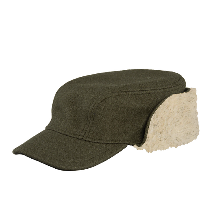 Stormy Kromer Bergland Cap - Multiple Colors HATS - CASUAL HATS Stormy Kromer Olive S