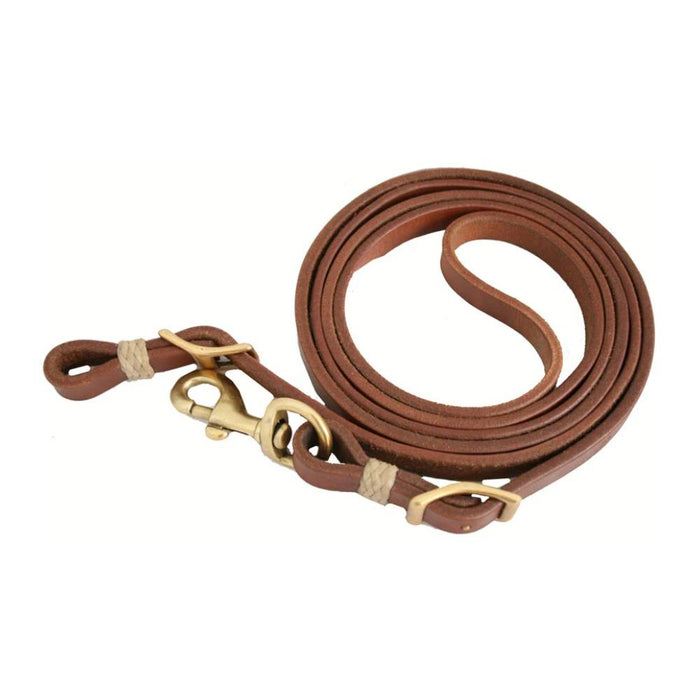 Teskey's 5/8 Heavy Oil Harness Reins Tack - Reins Teskey's