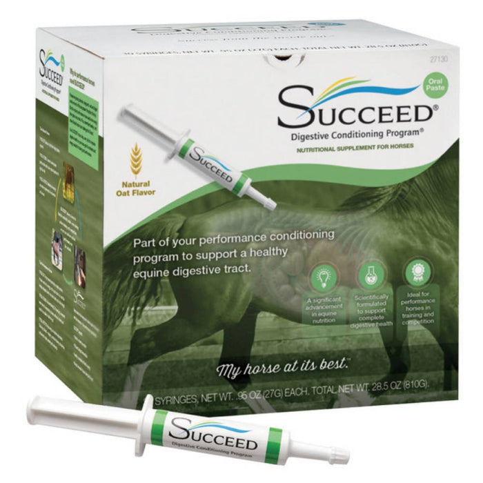 Succeed Digestive Supplement Equine - Supplements Freedom Health 30 Day Paste